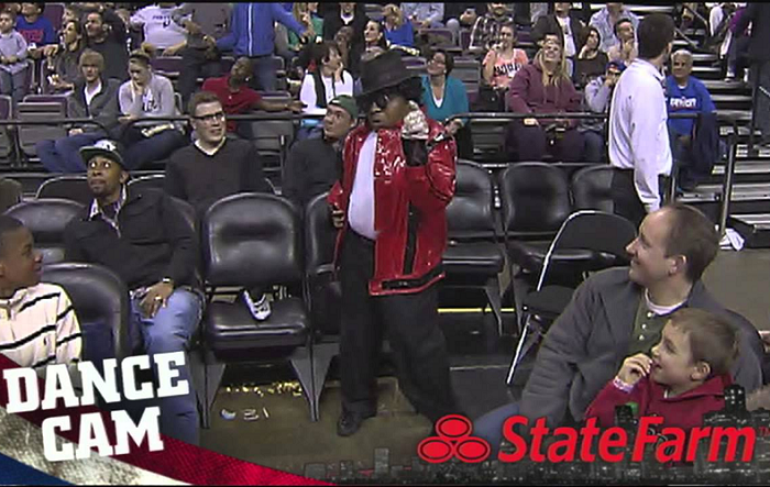 Watch How This Guy Shows Off His Dance Moves For the State Farm Dance Cam