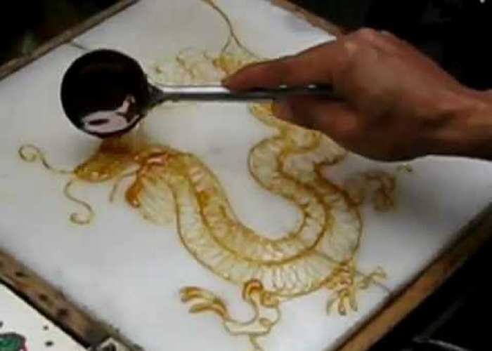 Watch This Awesome Chinese Sugar Painting Art