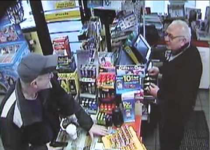 Is This The Most Polite Robbery Ever Caught On CCTV?!