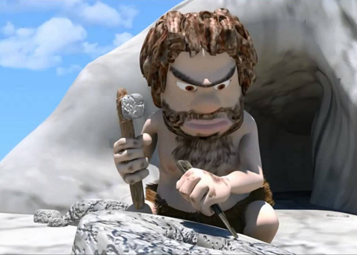 Watch Cavemen, A Funny 3D Short Animation