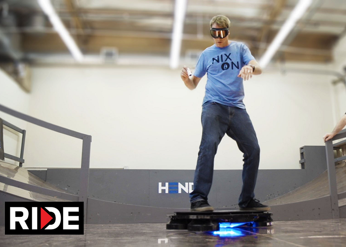 Look At The World's First Real Hoverboard - Hendo Hover