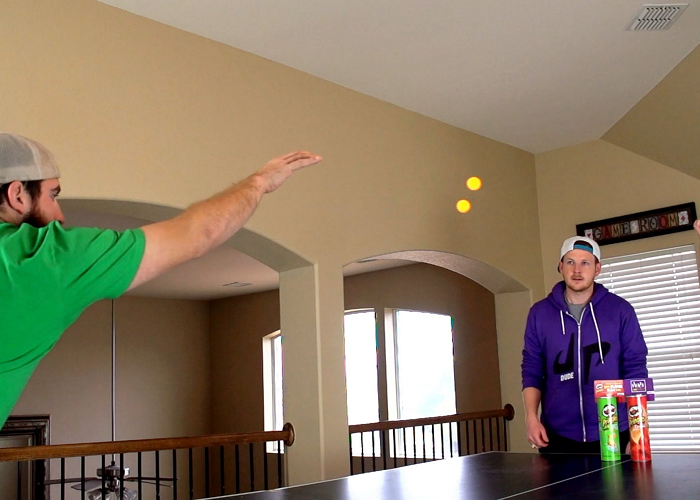 Watch These Awesome Ping Pong Trick Shots