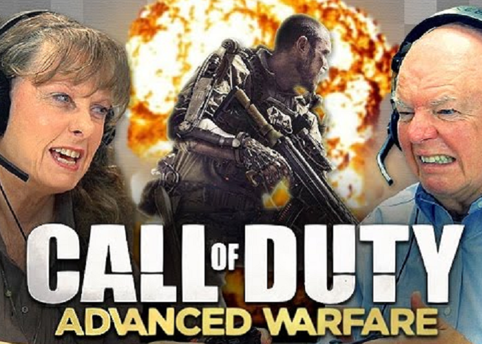 See The Elders Reaction When They Play "Call Of Duty"