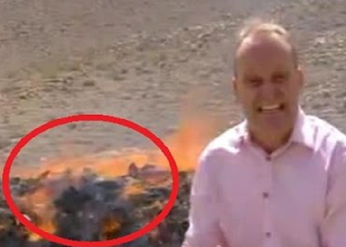 The BBC Reporter Gets High Next To Burning Drugs