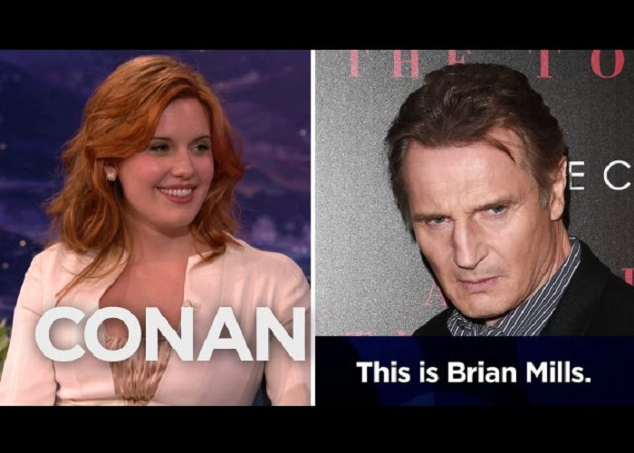 Liam Neeson Prank-Called Maggie Grace's Ex-Boyfriend