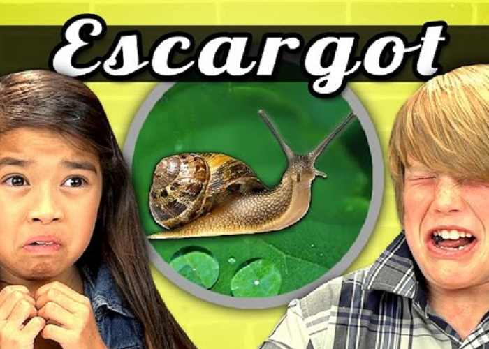 See How Kids React When They Are Presented With Escargot