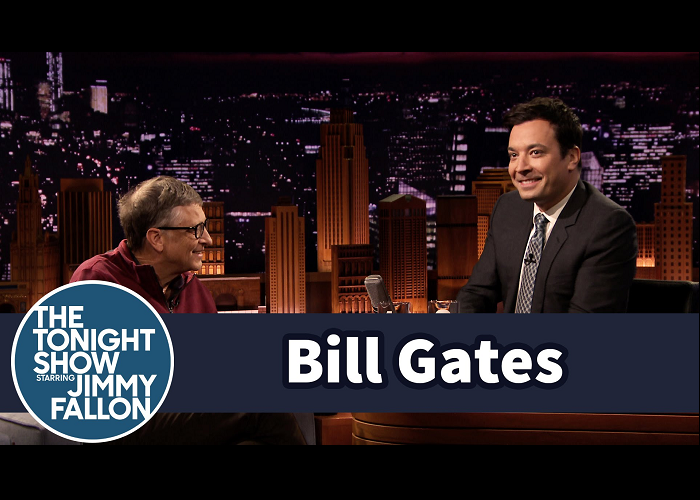 Watch Bill Gates And Jimmy Fallon Drink Water From Human Waste
