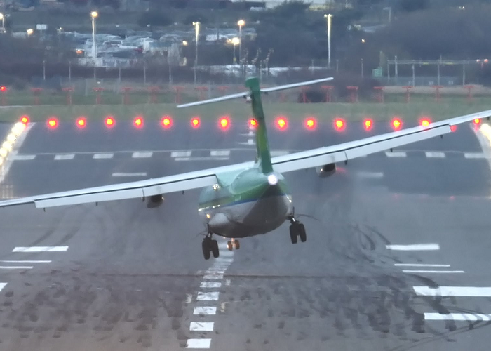 See The Crosswind Turboprop Torment At The Birmingham Airport