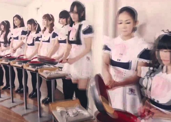 Watch 100 Sizzling Japanese Maids In Action - The FlavorStone TV Commercial