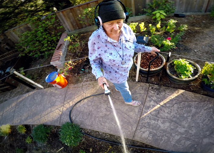Watch This 91-Year-Old Lady As She Flies A Drone