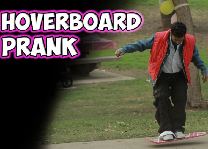Watch This Funny Hoverboard Prank
