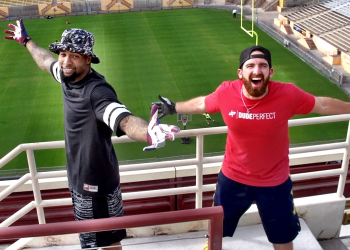Enjoy The Super Bowl Edition By Dude Perfect