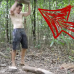 First You May Wonder What This Guy Is Really Doing In The Woods. But You Will Be Shocked When You See The End Results!