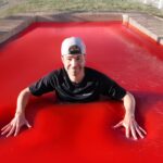 Mark Rober Built the World’s Largest Jello Pool — But Can You Swim in It? Mark Rober Built the World’s Largest Jello Pool — But Can You Swim in It?